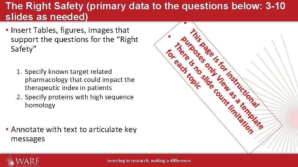 The Right Safety (primary data to the questions below: 3 -10 slides as needed) The Right Safety (primary data to the questions below: 3 -10 slides as needed)