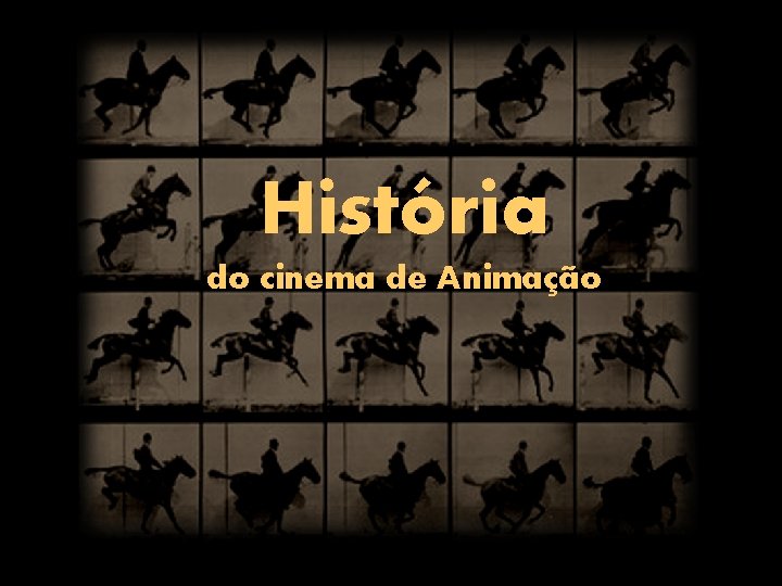 História do cinema de Animação 