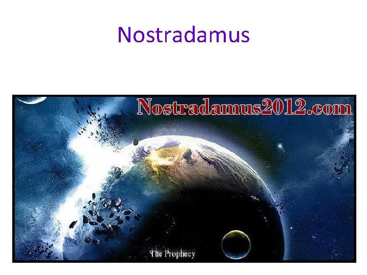 Nostradamus 