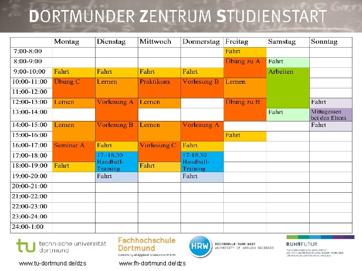 www. tu-dortmund. de/dzs www. fh-dortmund. de/dzs 