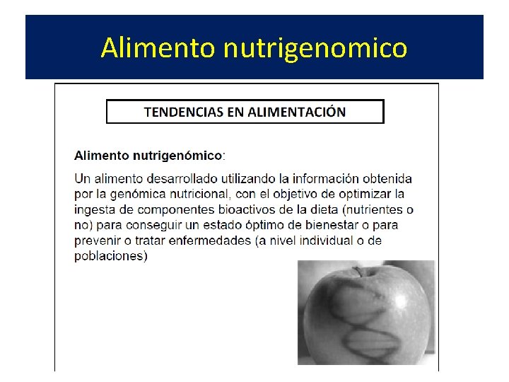 Alimento nutrigenomico 