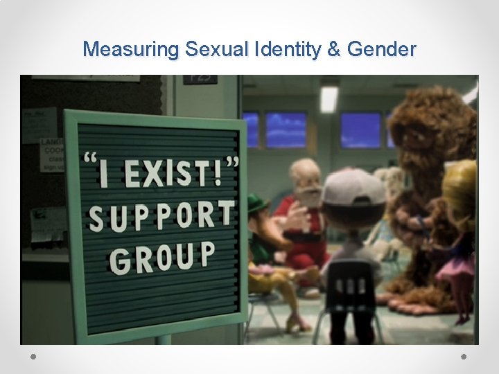 Measuring Sexual Identity & Gender 