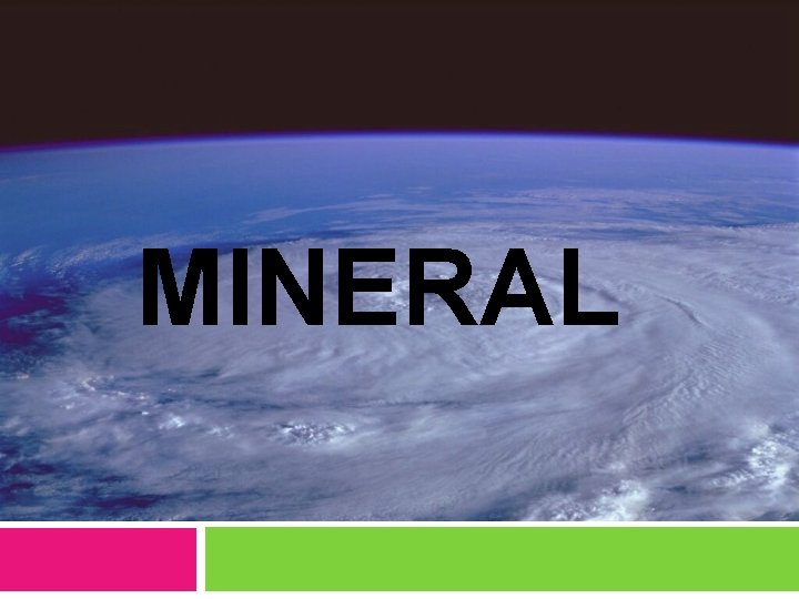 MINERAL 