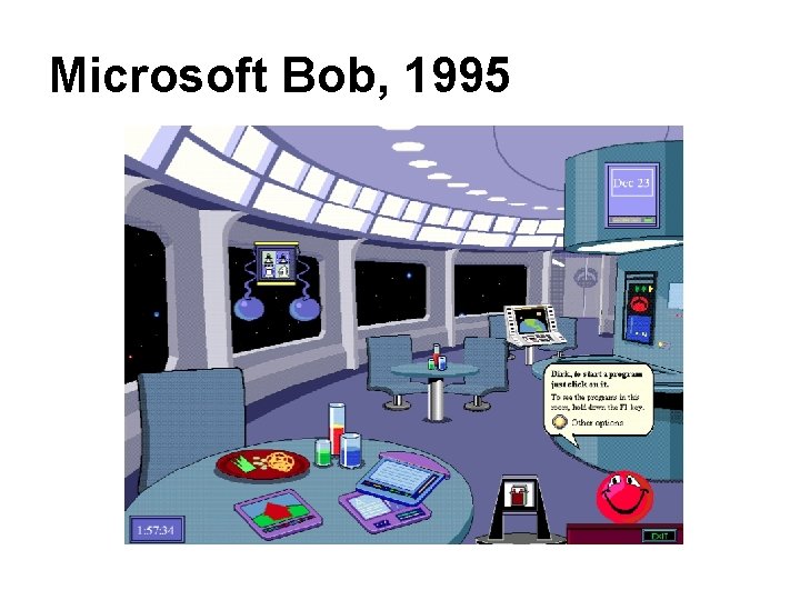 Microsoft Bob, 1995 