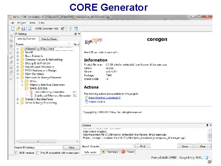 CORE Generator 32 