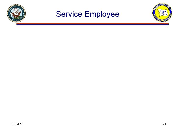 Service Employee 3/9/2021 21 