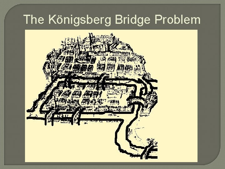 The Königsberg Bridge Problem 