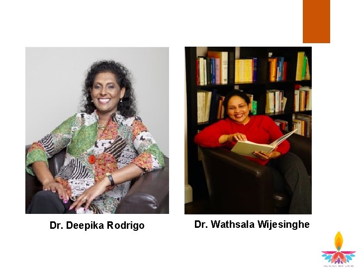 Dr. Deepika Rodrigo Dr. Wathsala Wijesinghe 