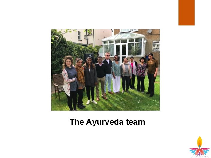 The Ayurveda team 