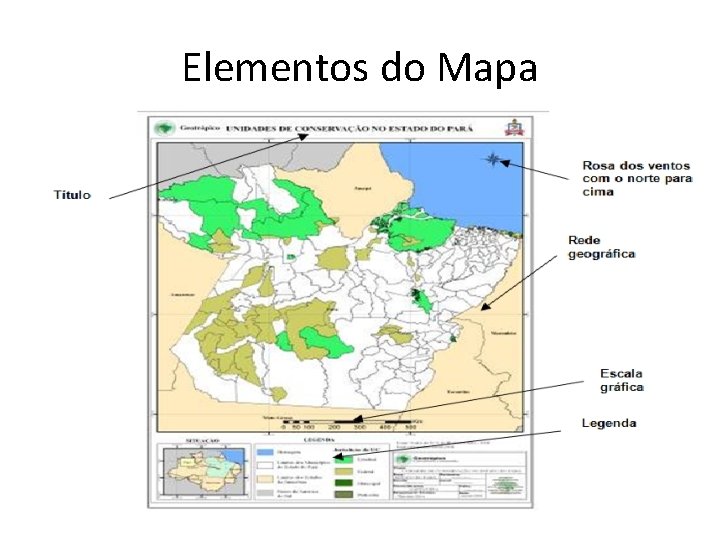 Elementos do Mapa 