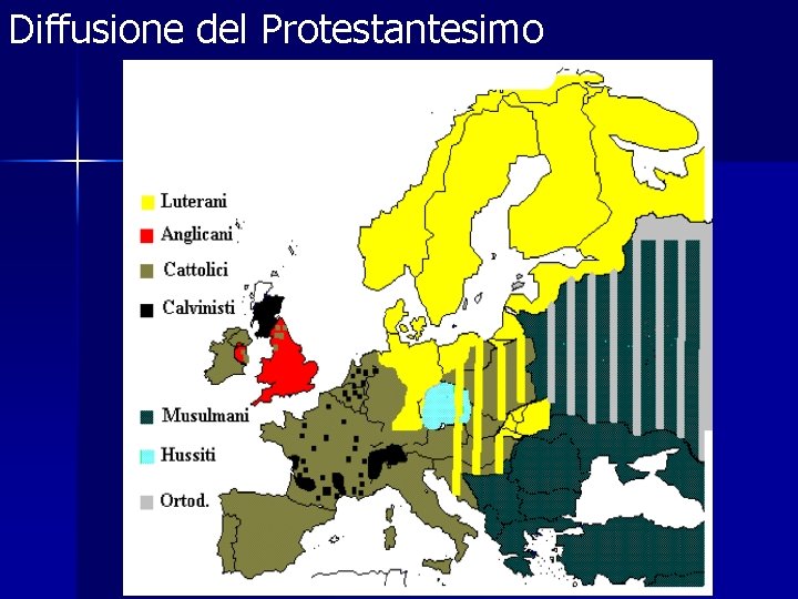 Diffusione del Protestantesimo 