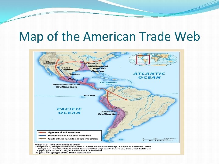 Map of the American Trade Web 