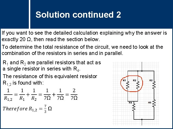 Solution 2 Questioncontinued Title If you want to see the detailed calculation explaining why Solution 2 Questioncontinued Title If you want to see the detailed calculation explaining why