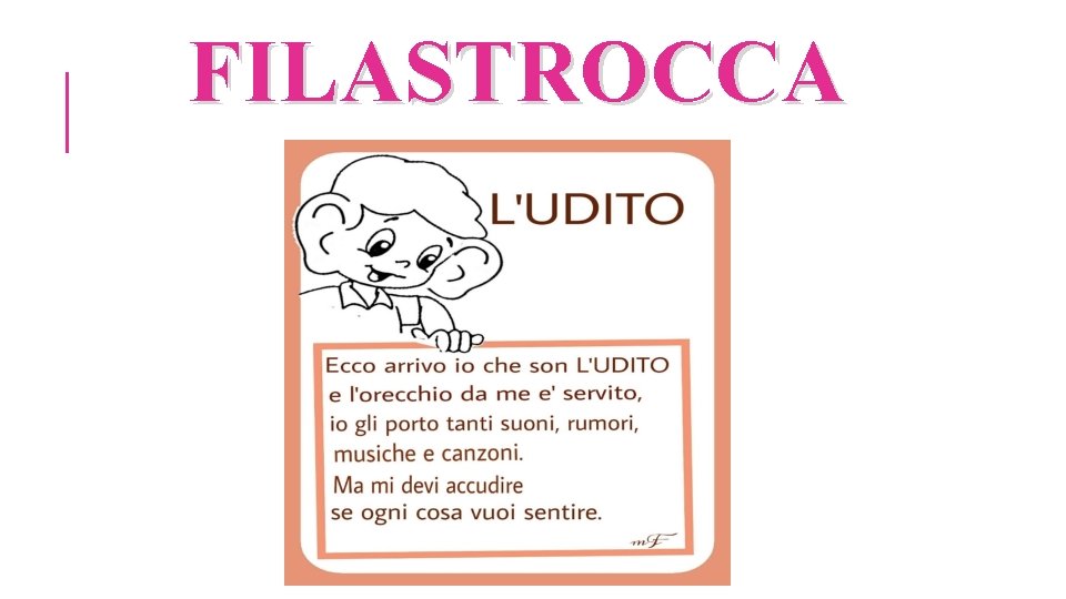 FILASTROCCA 