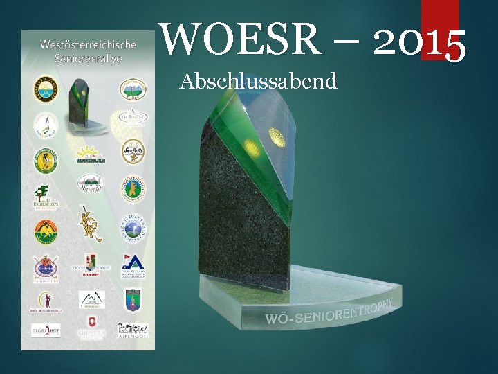 WOESR – 2015 Abschlussabend 