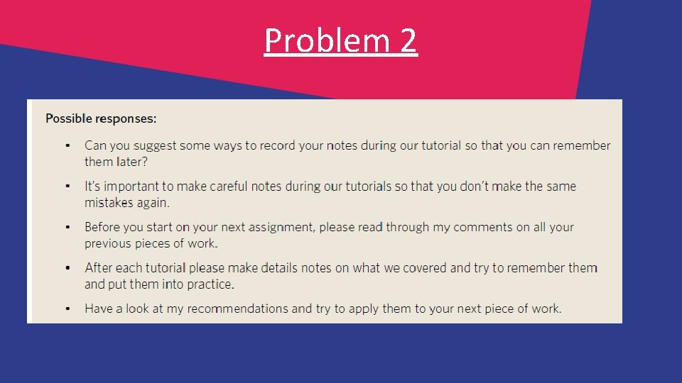 Problem 2 Problem 2