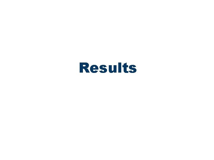 Results 