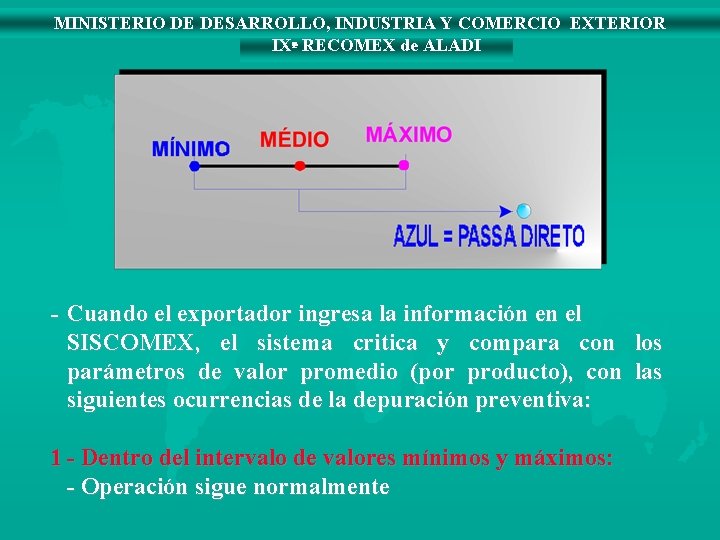 MINISTERIO DE DESARROLLO, INDUSTRIA Y COMERCIO EXTERIOR IXª RECOMEX de ALADI - Cuando el