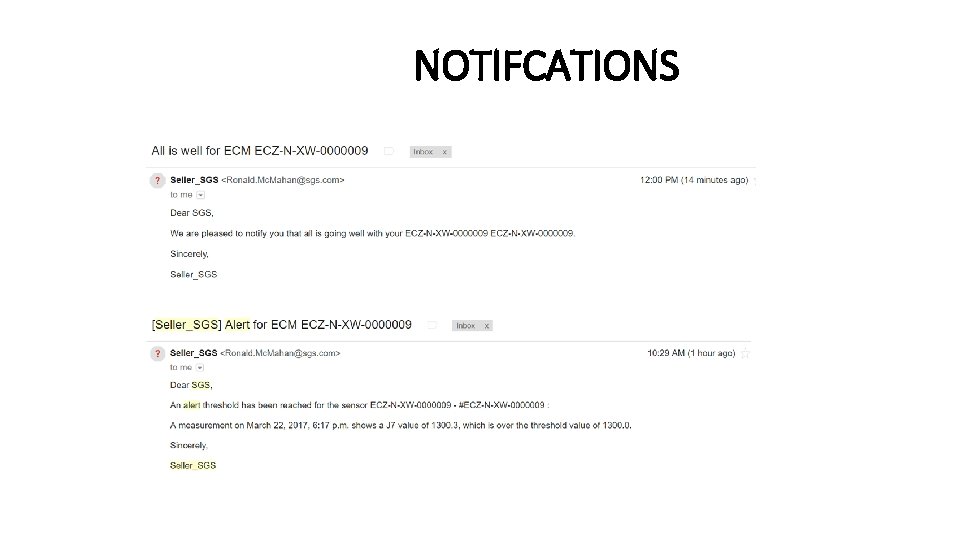 NOTIFCATIONS 