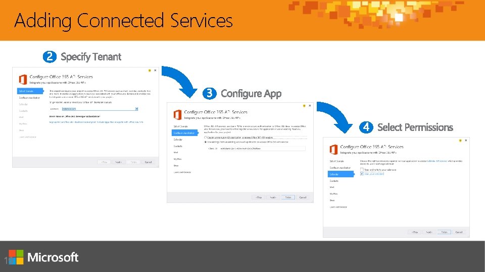 Adding Connected Services 