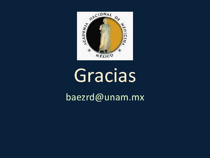 Gracias baezrd@unam. mx 