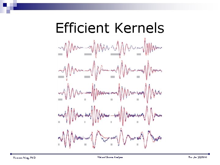 Efficient Kernels Vivienne Ming, Ph. D. Natural Scenes Analysis Rev jlm 3/5/2010 