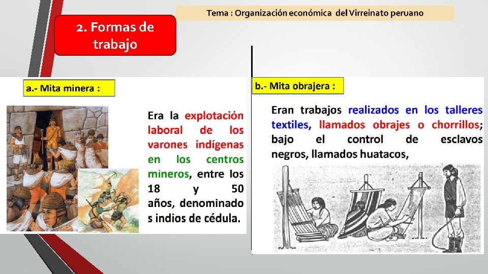 2. Formas de trabajo 