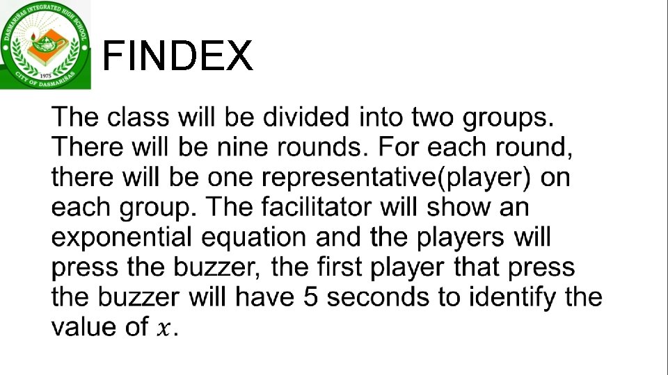 FINDEX • 