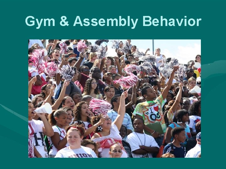 Gym & Assembly Behavior 