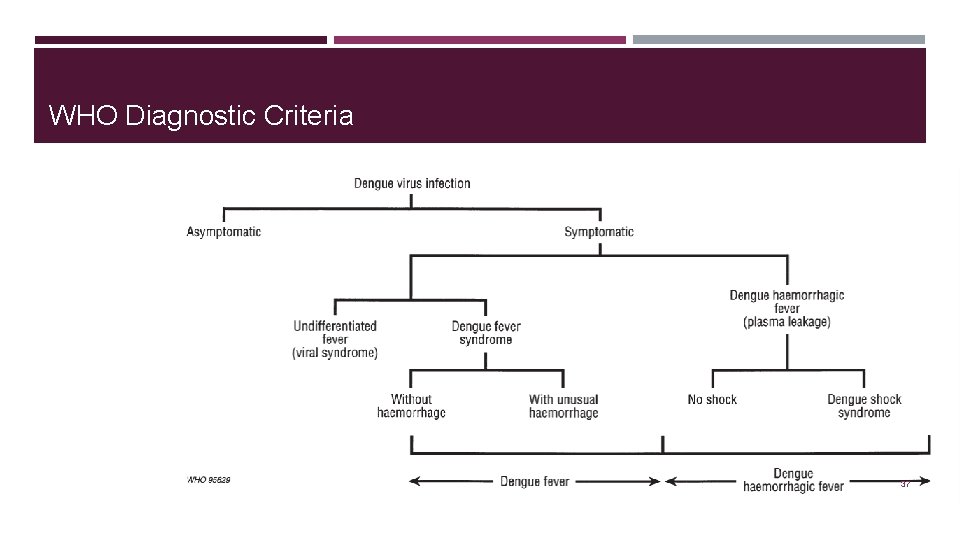 WHO Diagnostic Criteria 37 