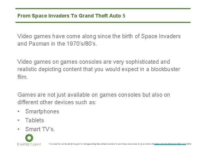 From Space Invaders To Grand Theft Auto 5 Video games have come along since