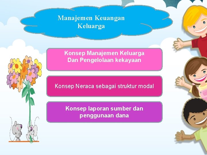 Manajemen Keuangan Keluarga Konsep Manajemen Keluarga Dan Pengelolaan kekayaan Konsep Neraca sebagai struktur modal