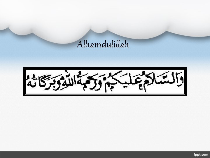 Alhamdulillah 