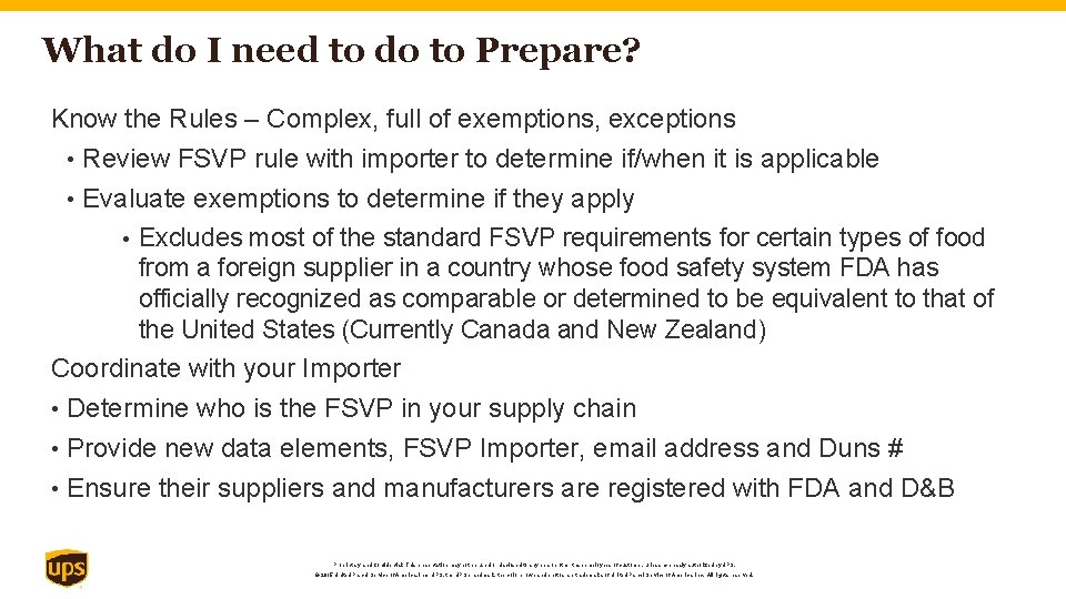 What do I need to do to Prepare? Know the Rules – Complex, full