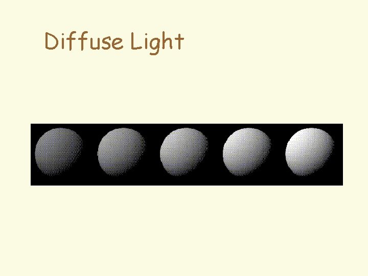 Diffuse Light 