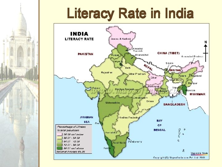 Literacy Rate in India 