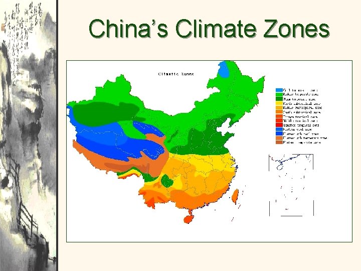China’s Climate Zones 