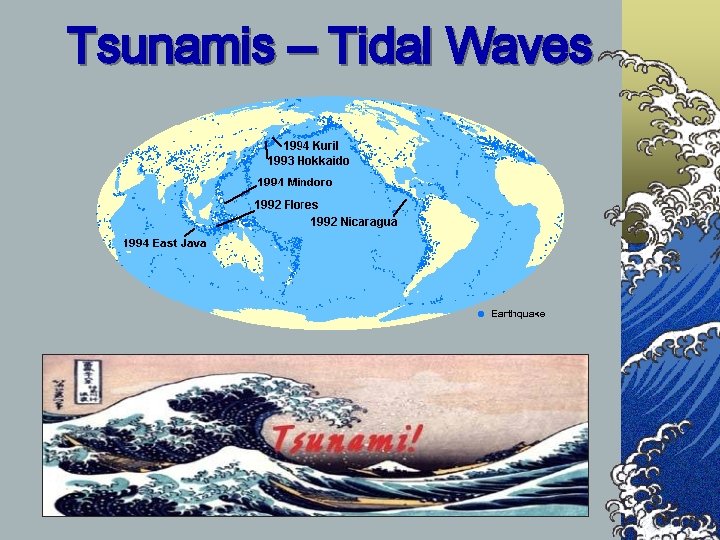 Tsunamis – Tidal Waves 