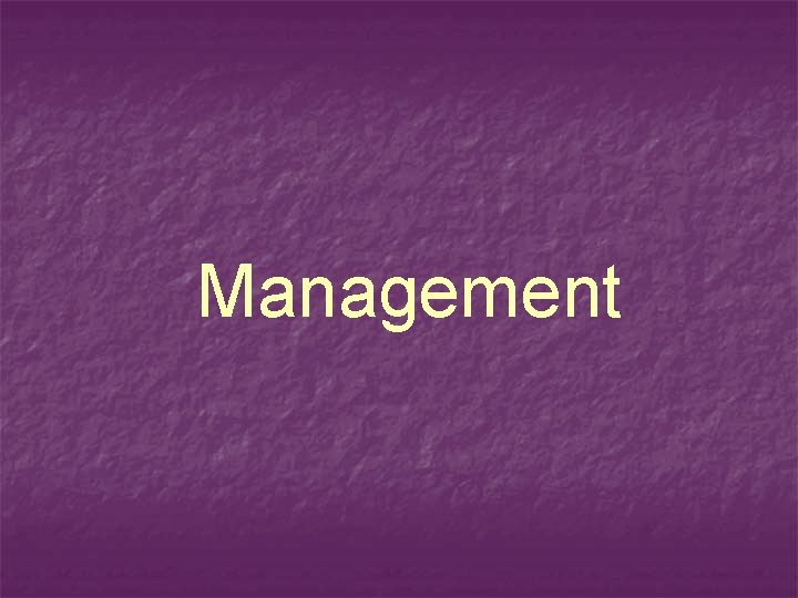 Management 