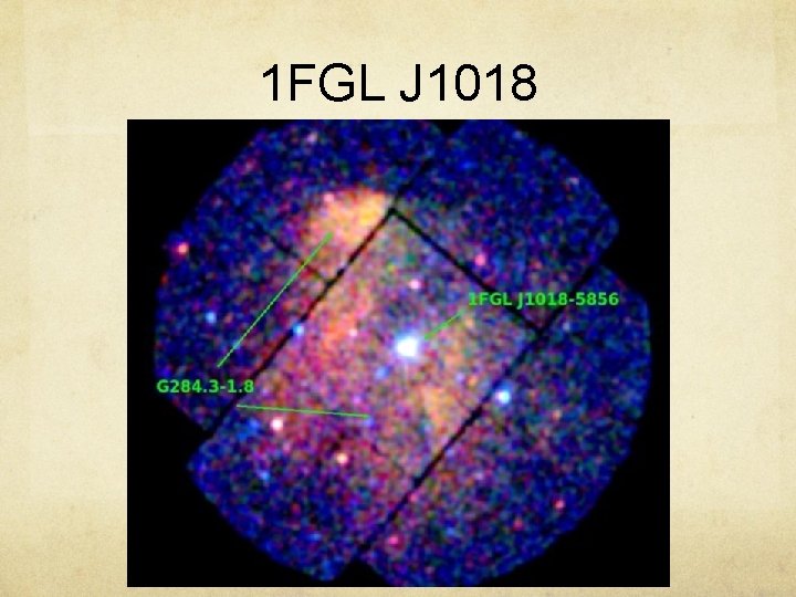 1 FGL J 1018 