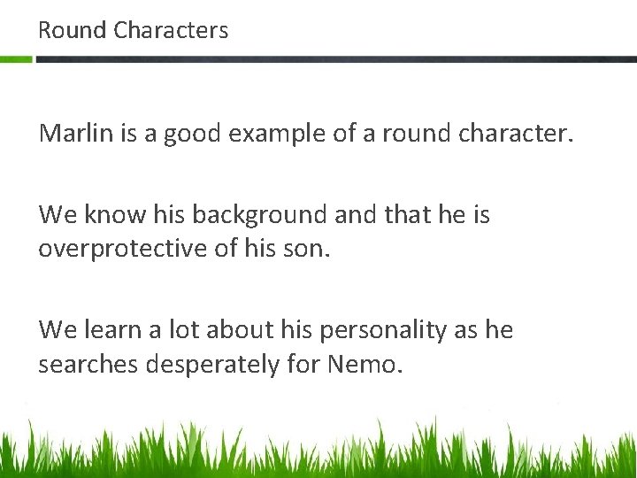 Pssst Pay attention TYPES OF CHARACTERS 1 1