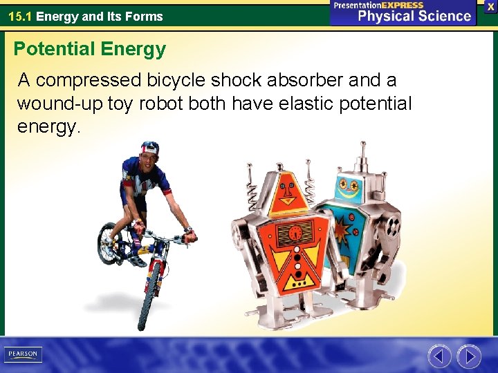 15. 1 Energy and Its Forms Potential Energy A compressed bicycle shock absorber and 15. 1 Energy and Its Forms Potential Energy A compressed bicycle shock absorber and