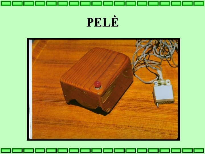 PELĖ 