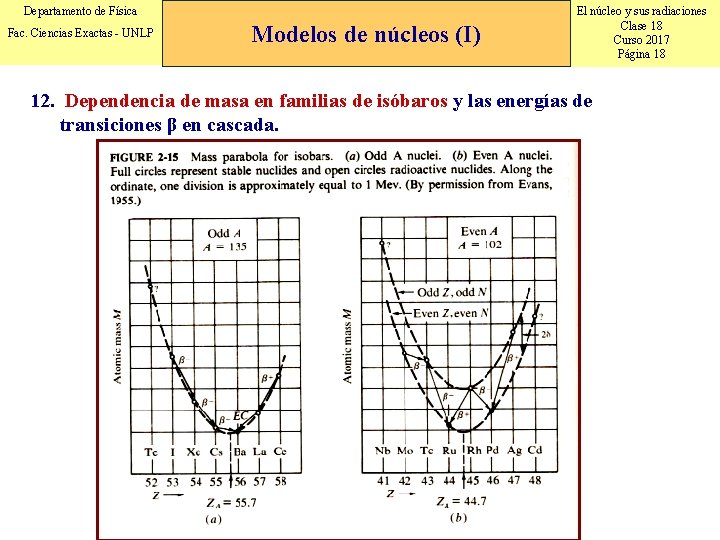 Departamento de Física Fac. Ciencias Exactas - UNLP Modelos de núcleos (I) El núcleo