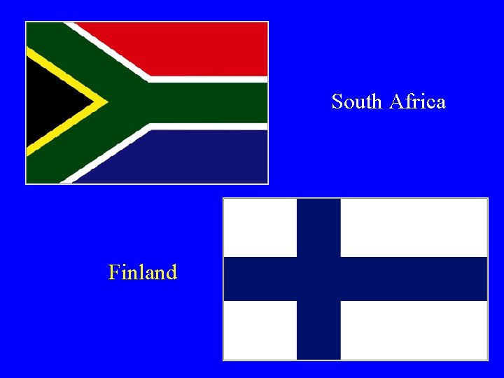 South Africa Finland 
