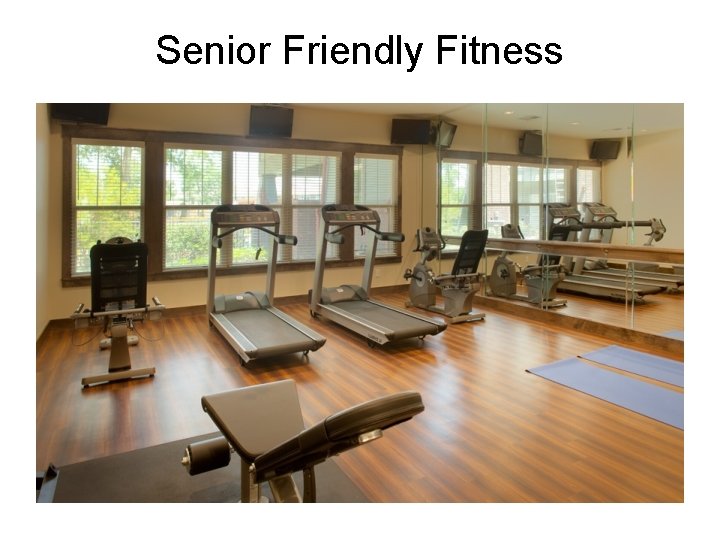 Senior Friendly Fitness 
