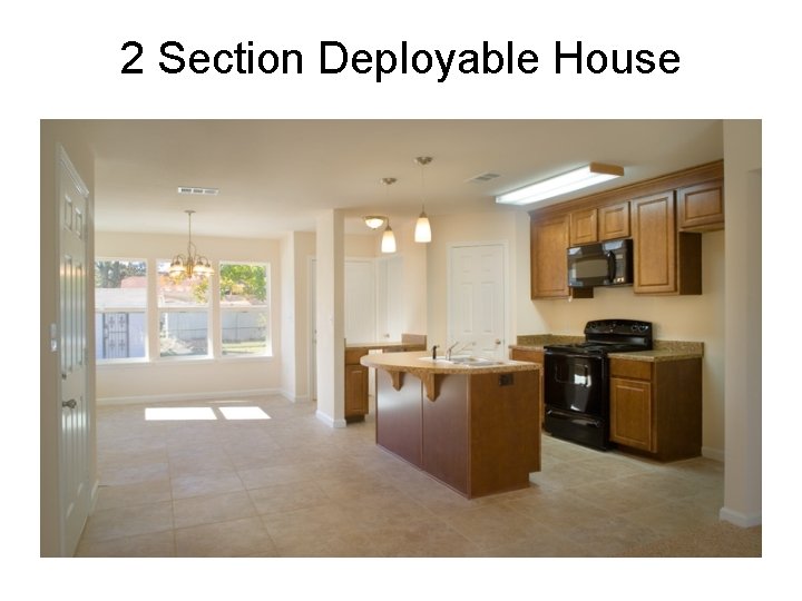 2 Section Deployable House 
