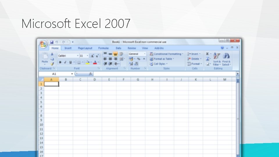 Microsoft Excel 2007 