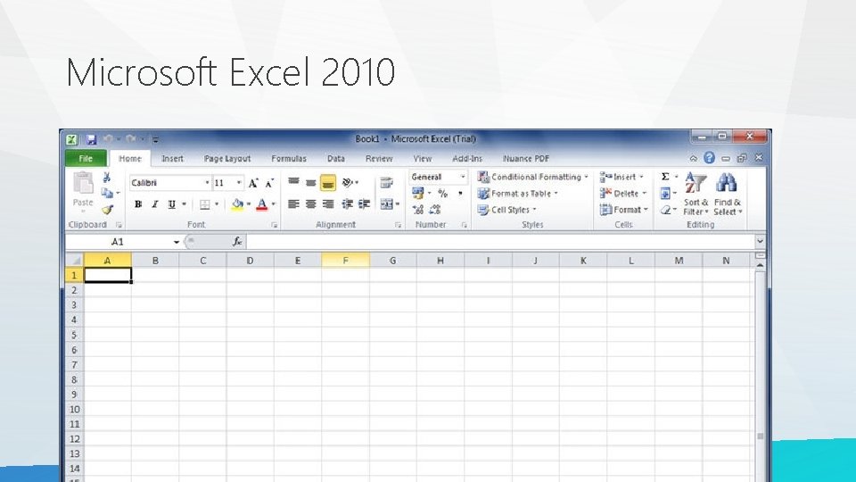 Microsoft Excel 2010 