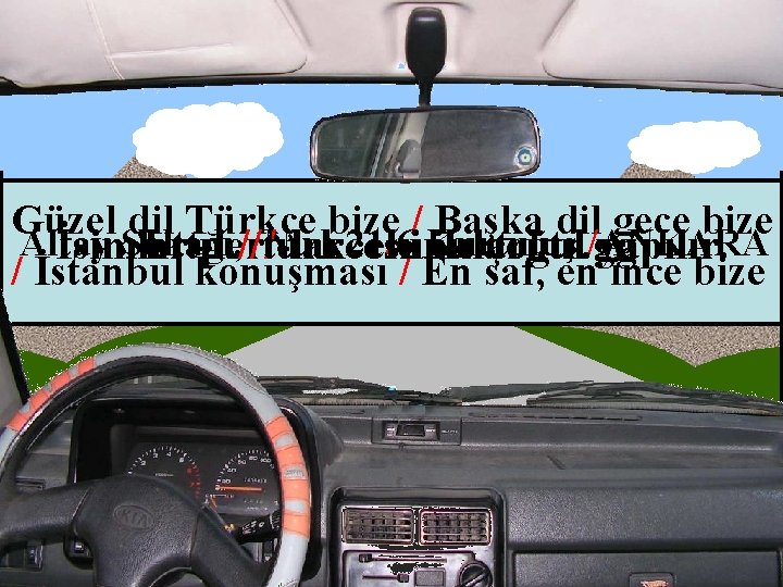 Güzel dil Türkçe bize / Başka dil gece bize Altay Sokağı, Nu. : 21/6